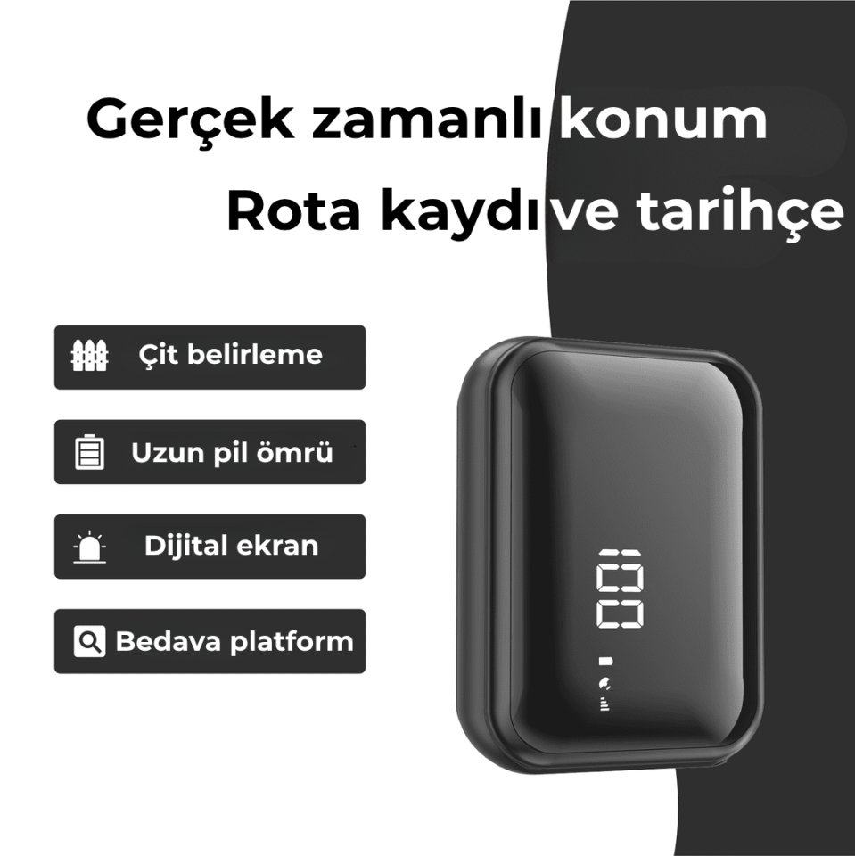 Zoobll P7 Kablosuz Akıllı GPS Takip Cihazı