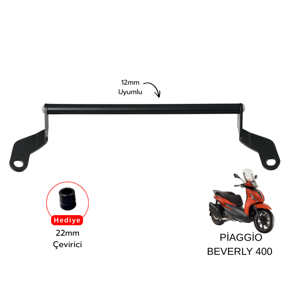 Piaggio Beverly 400 Navigasyon Barı