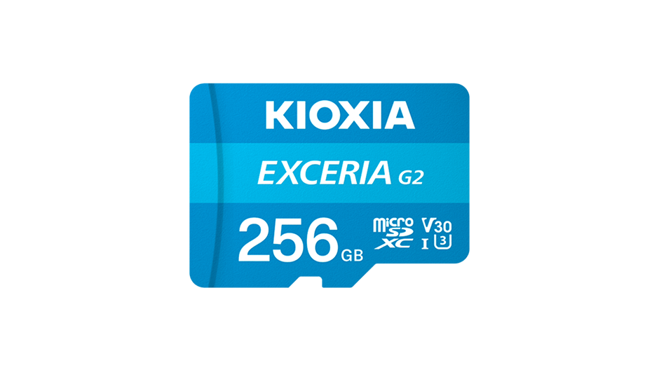 KIOXIA EXCERIA G2 microSDXC Hafıza Kartı 256GB