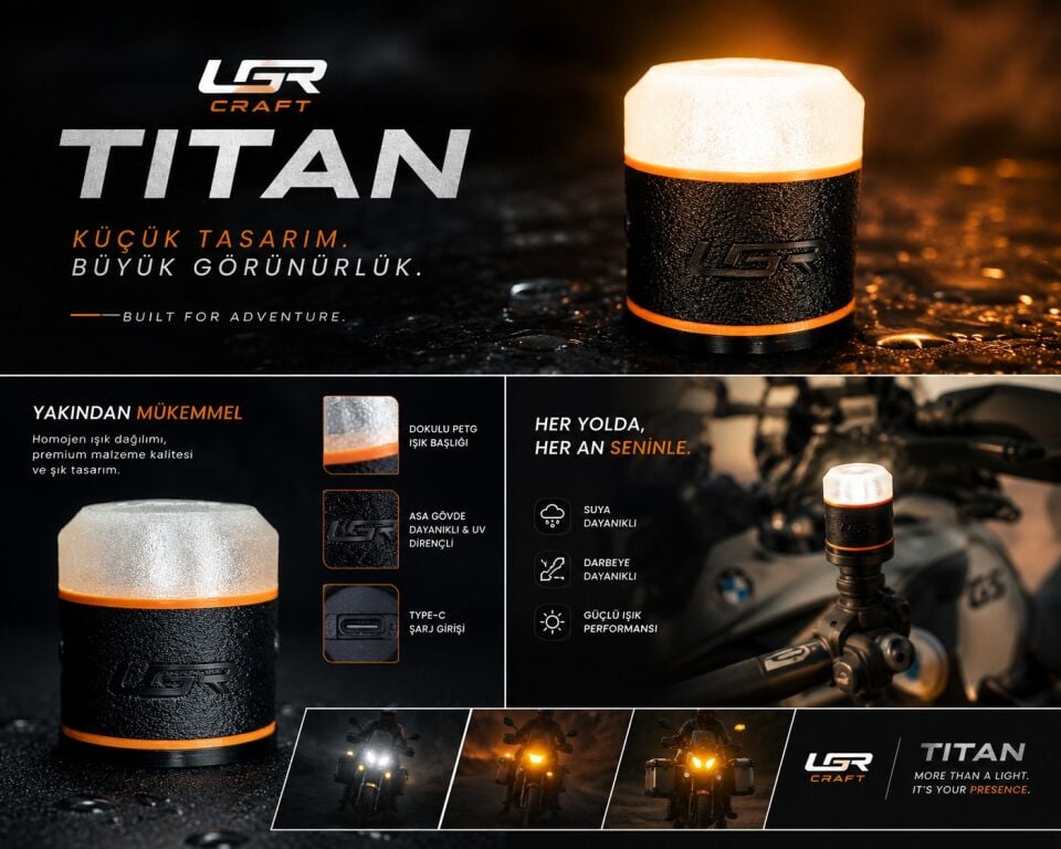 UGR Craft Titan LED Direk Lambası